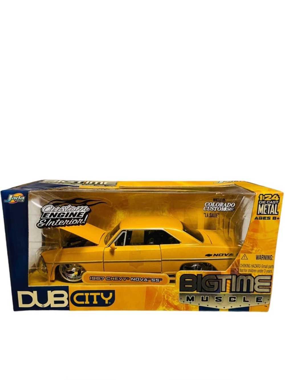 1967 Chevy Nova SS Jada Toys Dub City Die Cast Car